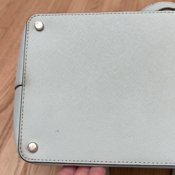 Kate Spade Leather Tote Bag Light Mint - Picture 14 of 14